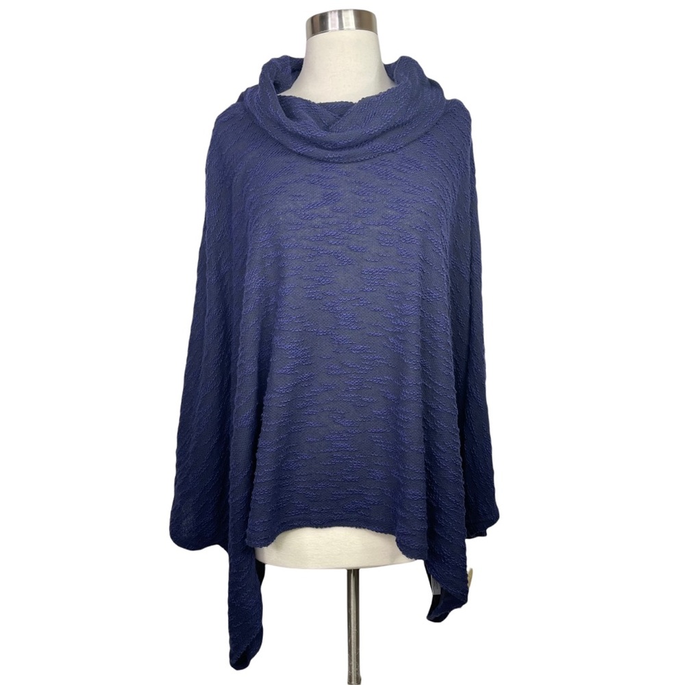Stitch Fix l Threads 4 Thought Textured Cowl Neck Poncho, Medium/Large